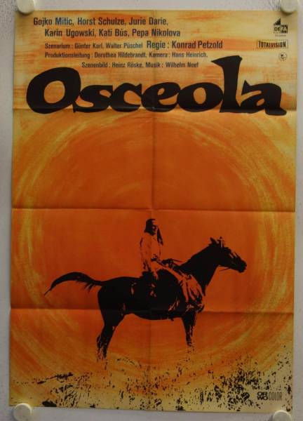 Osceola original release east-german movie poster